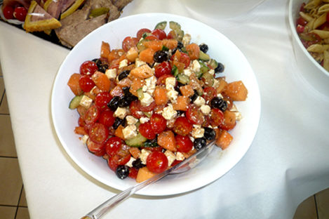Buffet coktail particulier salade froide