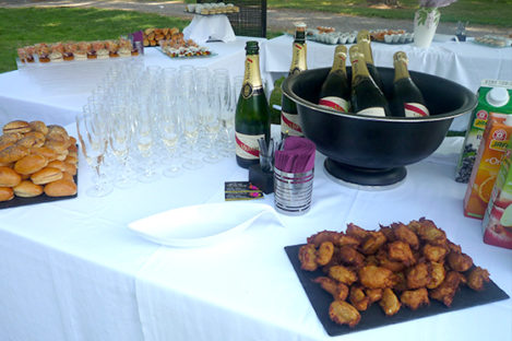 Buffet coktail particulier champagne