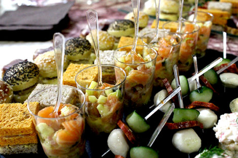 Buffet coktail particulier traiteur