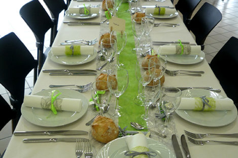 repas de famille salle traiteur