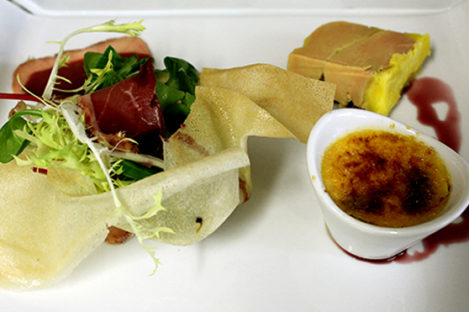 mariage entree foie gras vendée