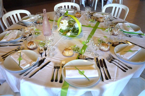 mariage table service vendée