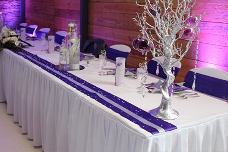 mariage table service vendée