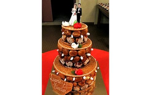 Mariage dessert chou