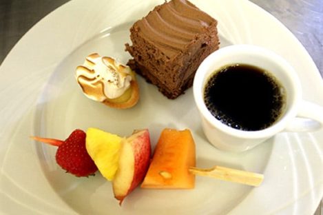 Mariage dessert assortiment cuisinier