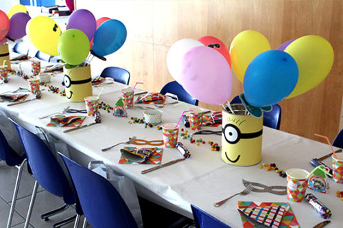 Mariage enfant table