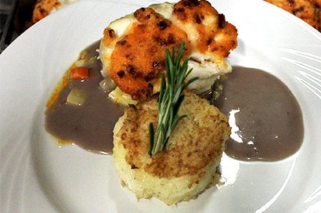 Mariage plat poisson Dos de cabillaud et risotto